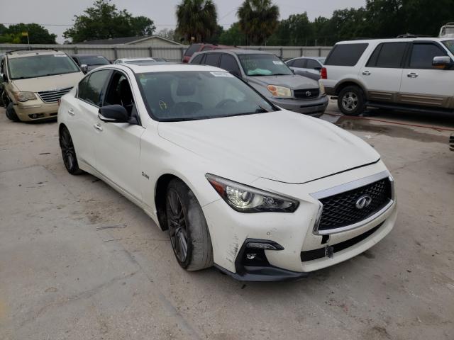 vin: JH1FV7AP2JM461245 JH1FV7AP2JM461245 2018 infiniti q50 red sp 0 for Sale in US 