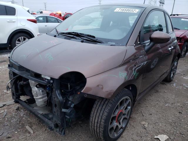 vin: 3C3CFFBR5CT383942 3C3CFFBR5CT383942 2012 fiat 500 sport 1400 for Sale in US IL