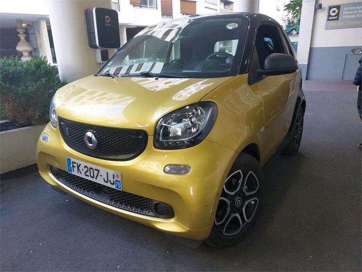 vin: WME4534911K412625 2019 Smart Fortwo Cabriolet 60Kw Ed Passion, Electric 82 HP, Auto
