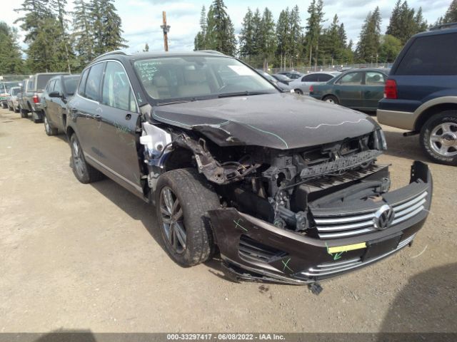 vin: WVGEF9BP8FD002594 2015 Volkswagen Touareg 3.6L For Sale in Puyallup WA