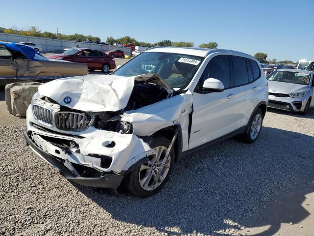 vin: 5UXWX7C51H0U40454 5UXWX7C51H0U40454 2017 bmw x3 xdrive3 3000 for Sale in US MO