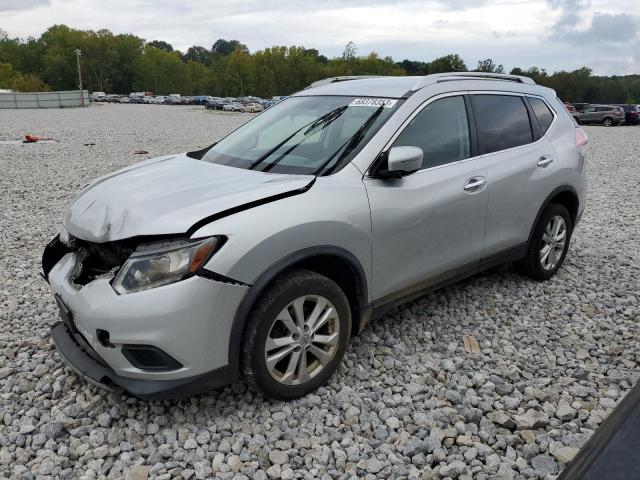 vin: KNMAT2MV8FP509668 2015 Nissan Rogue S 2.5L for Sale in Barberton, OH - Frame Damage