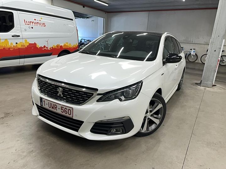 vin: vf3lcbhxwhs350764 2018 Peugeot 308 SW PEU BlueHDi 115PK EAT6 GT Line Pack Safety & VisioPark I & Glass PanoRoof