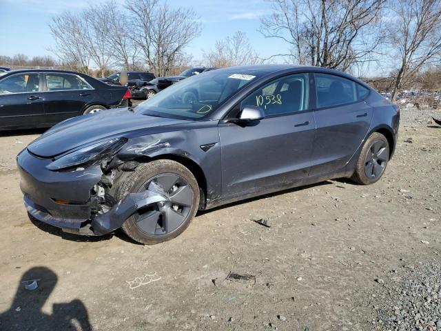 vin: 5YJ3E1EAXNF107443 2022 Tesla Model 3 for Sale in Baltimore, MD - Front End
