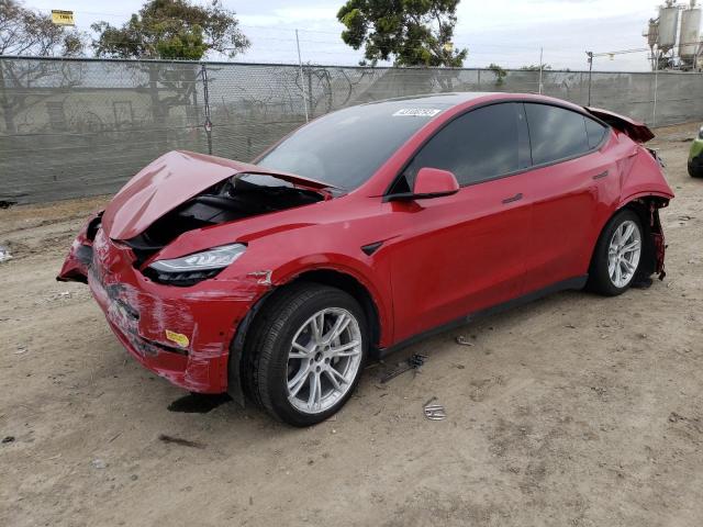 vin: 7SAYGAEE1NF344053 2022 Tesla Model Y for Sale in San Diego, CA - Rear End