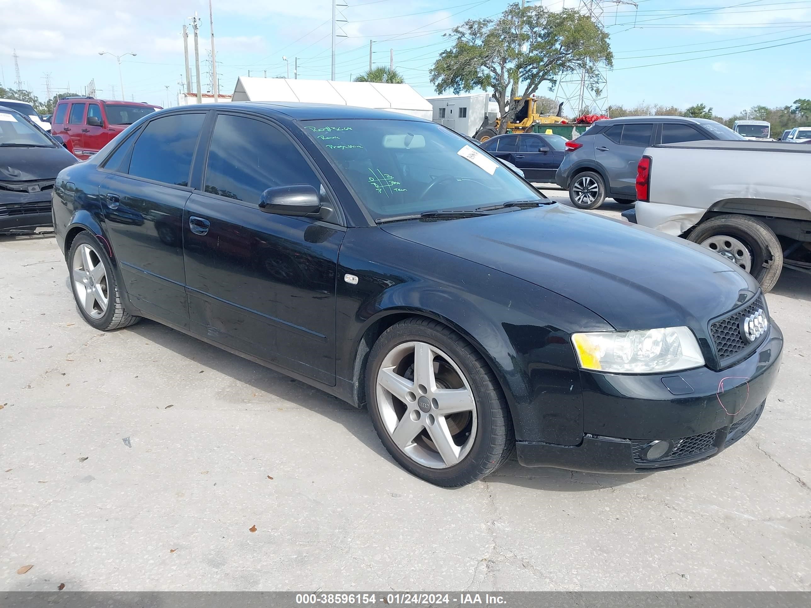 vin: WAUJC68E54A282437 WAUJC68E54A282437 2004 audi a4 1800 for Sale in 33760, 5152 126Th Ave N, Clearwater, USA