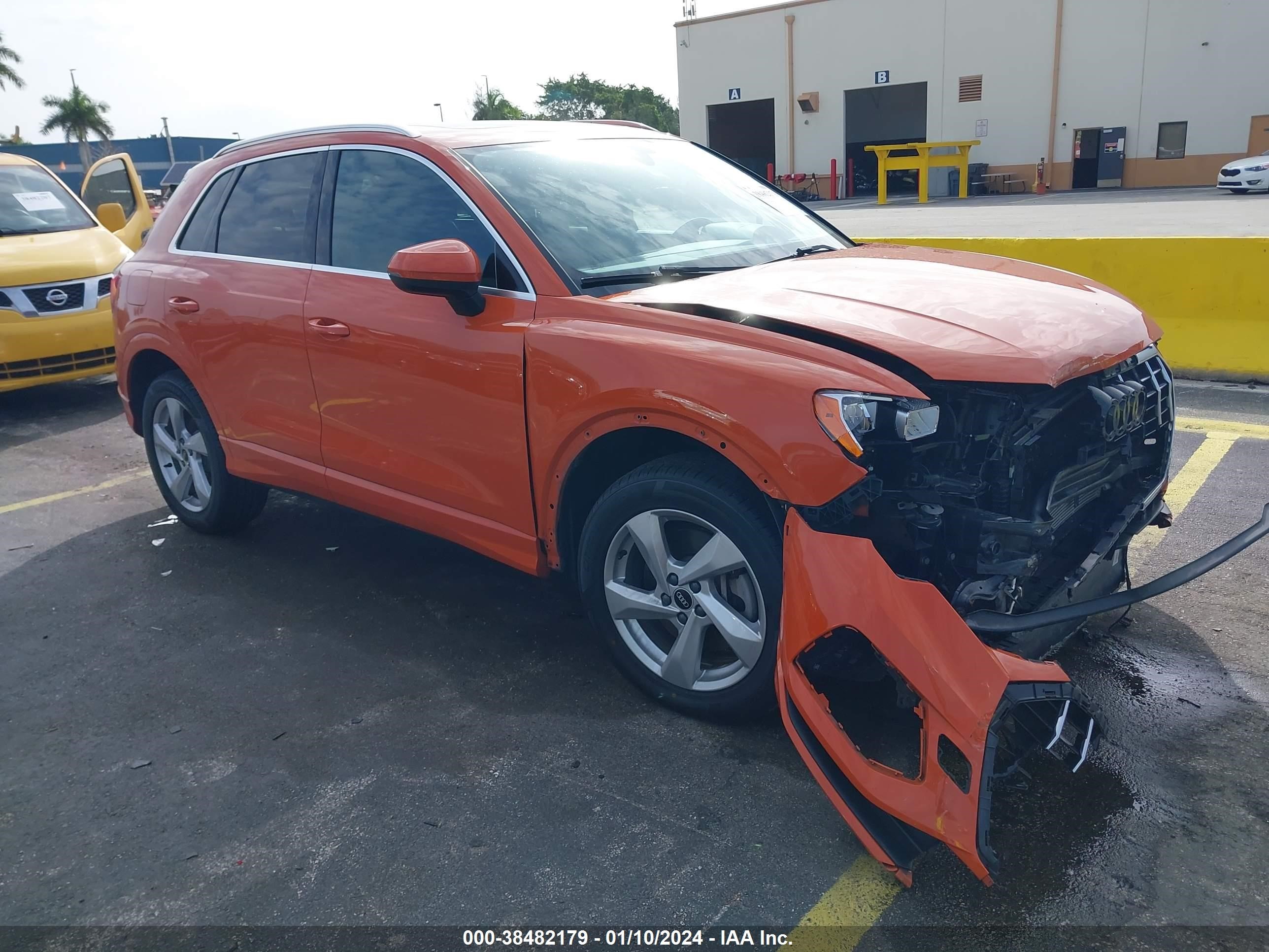 vin: WA1AUCF36M1060404 WA1AUCF36M1060404 2021 audi q3 2000 for Sale in 33332, 20499 Stirling Road, Southwest Ranch, USA