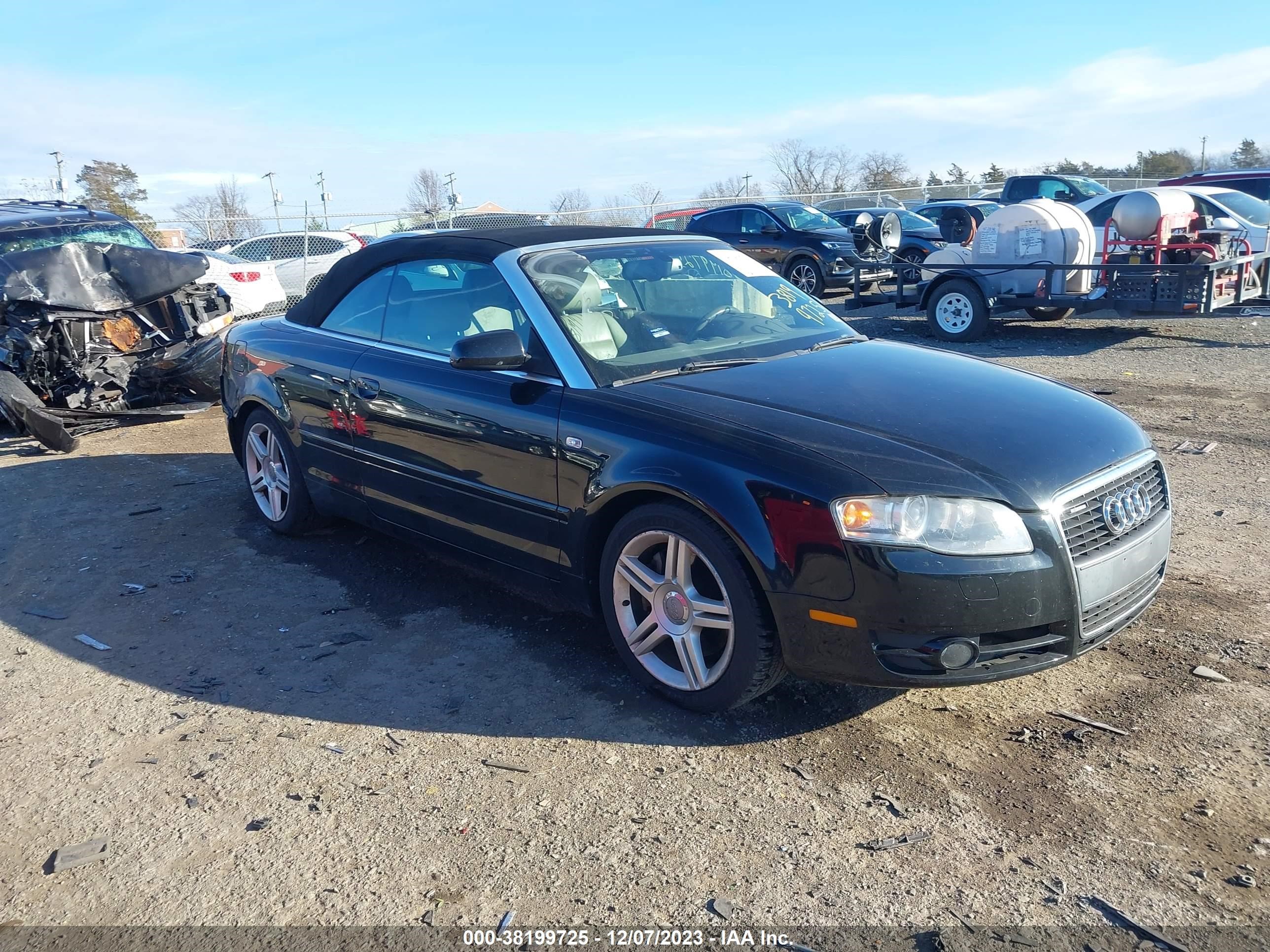 vin: WAUDF48H07K035666 WAUDF48H07K035666 2007 audi a4 2000 for Sale in 22701, 15201 Review Rd, Culpeper, USA