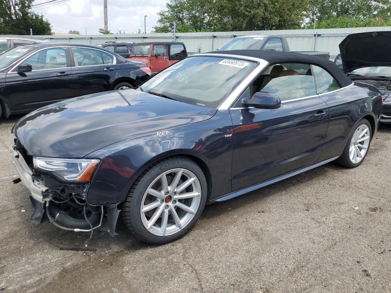 vin: WAUMFAFH8FN003353 WAUMFAFH8FN003353 2015 audi a5 2000 for Sale in 45439 1950, Oh - Dayton, Moraine, USA