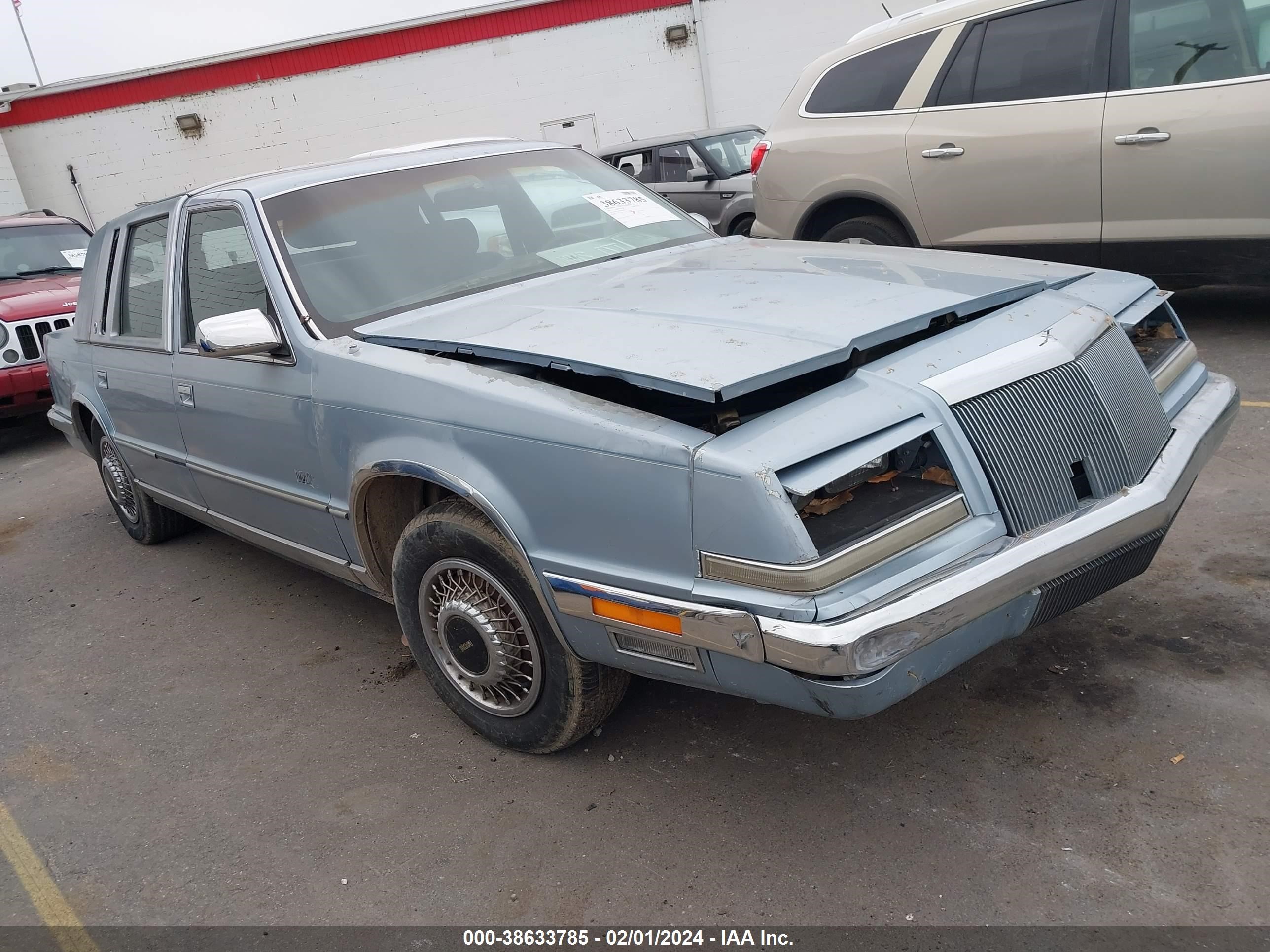 vin: 1C3XY56R3MD248174 1C3XY56R3MD248174 1991 chrysler imperial 3300 for Sale in 84401, 1800 South 1100 West, Ogden, Utah, USA