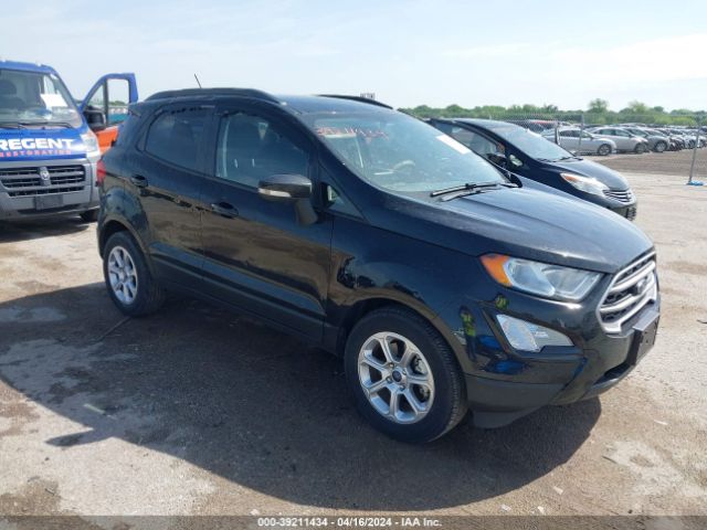 vin: MAJ3S2GE4KC308400 MAJ3S2GE4KC308400 2019 ford ecosport 1000 for Sale in US TX - FORT WORTH NORTH