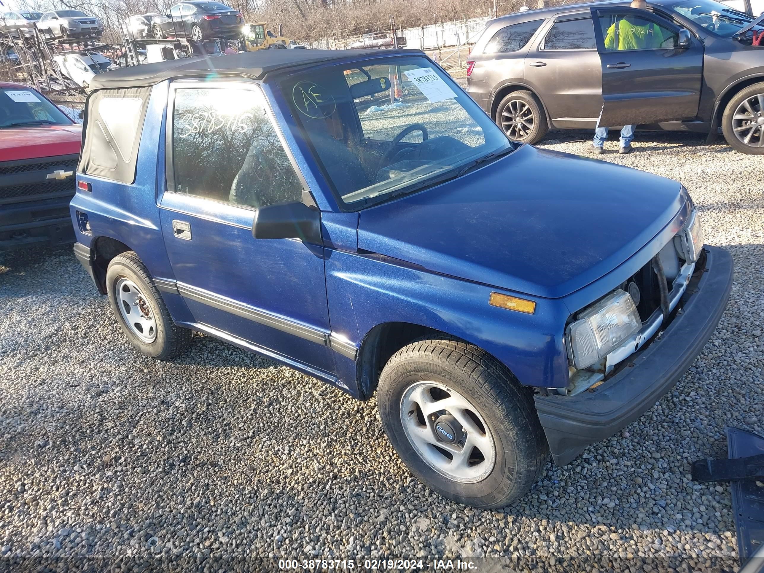vin: 2CNBE186XS6919762 2CNBE186XS6919762 1995 geo tracker 1600 for Sale in 45417, 400 Cherokee Dr, Dayton, USA