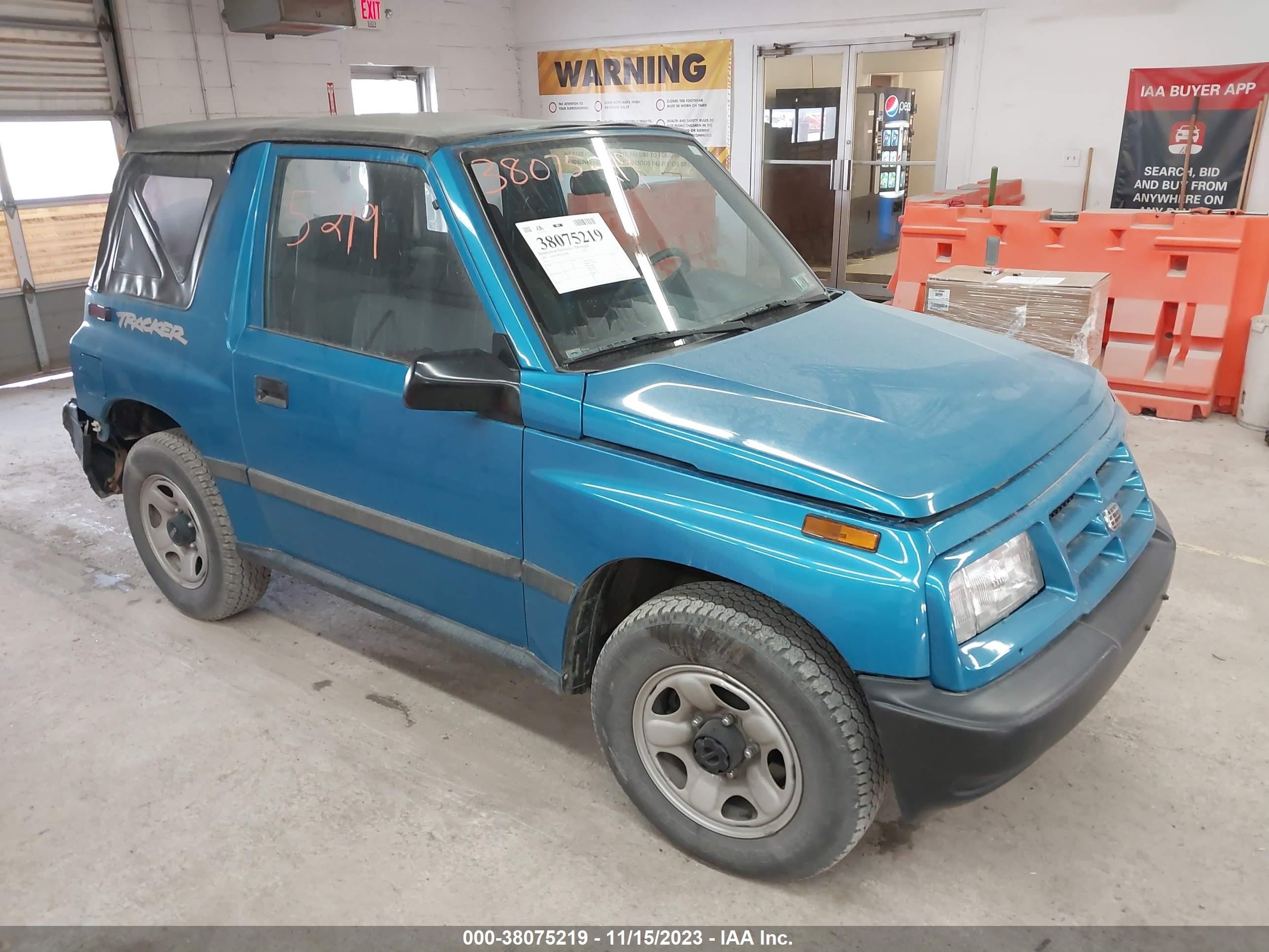 vin: 2CNBJ1865V6904652 2CNBJ1865V6904652 1997 geo tracker 1600 for Sale in 17372, 10 Auction Drive, Latimore Township, USA