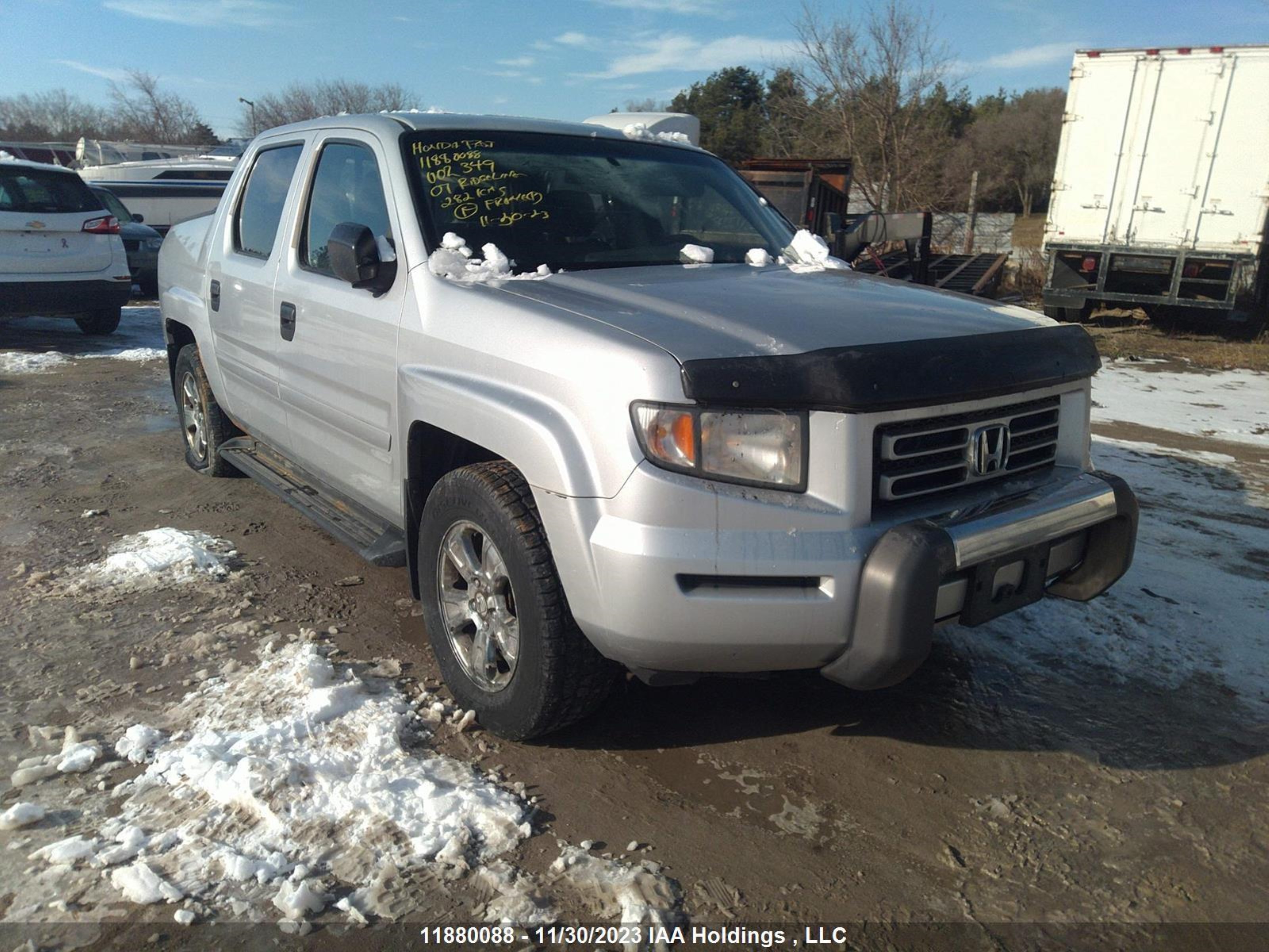vin: 2HJYK16487H002349 2HJYK16487H002349 2007 honda ridgeline 3500 for Sale in l4a7x4, 16505 Hwy 48 , Stouffville, Ontario, USA