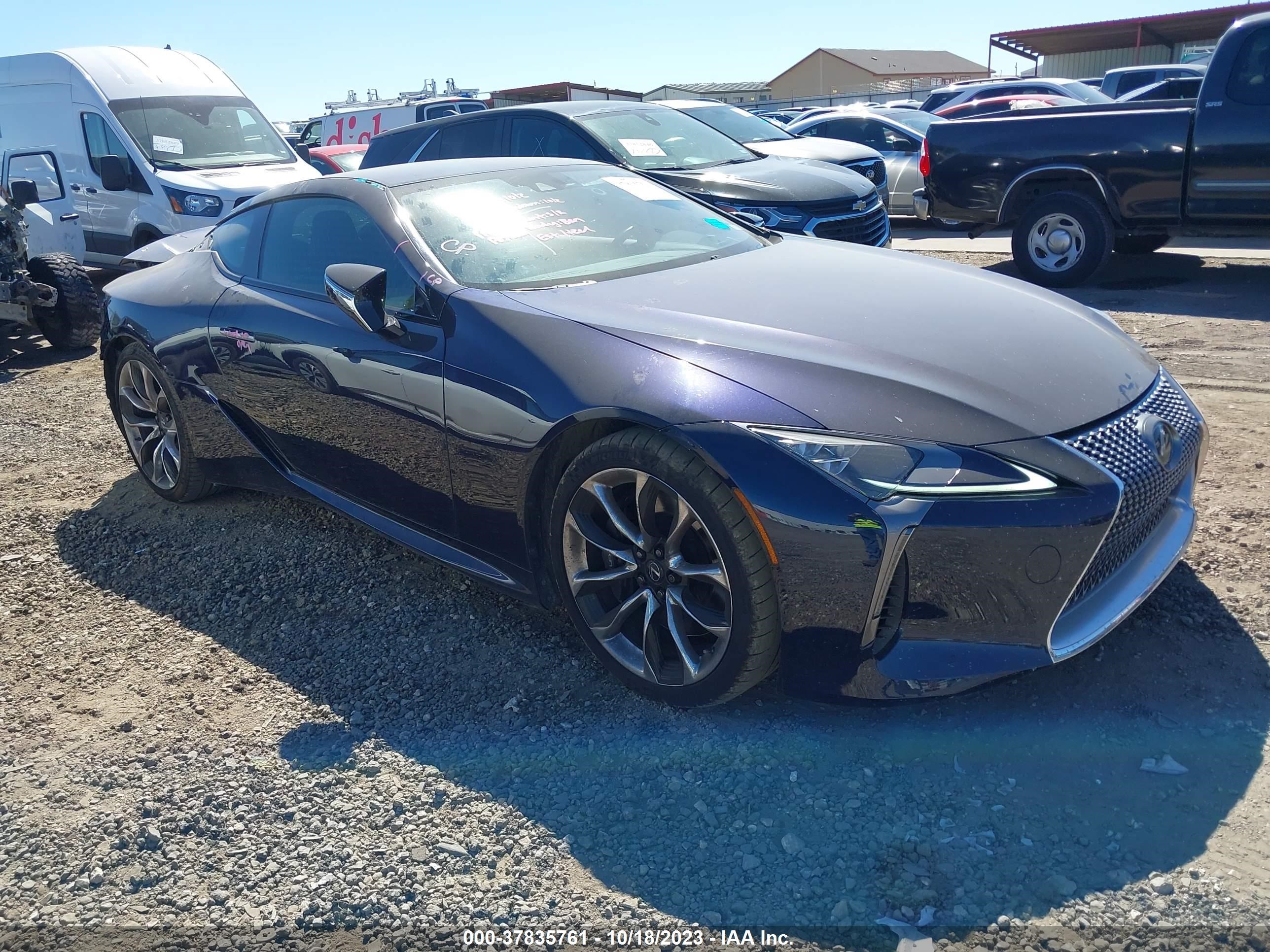 vin: JTHAP5AY7MA100290 JTHAP5AY7MA100290 2021 lexus lc 5000 for Sale in 78616, 2191 Highway 21 West, Dale, USA