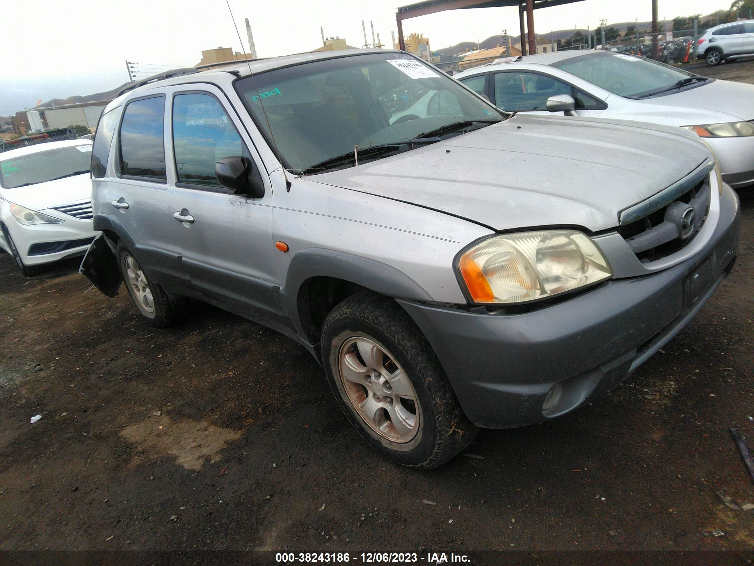 vin: 4F2YU091X1KM12807 4F2YU091X1KM12807 2001 mazda tribute 3000 for Sale in 94565, 2780 Willow Pass Road, Bay Point, USA