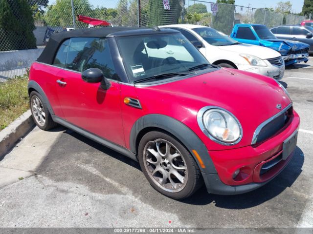 vin: WMWZN3C53DT568651 WMWZN3C53DT568651 2013 mini convertible 1600 for Sale in US CA - LOS ANGELES