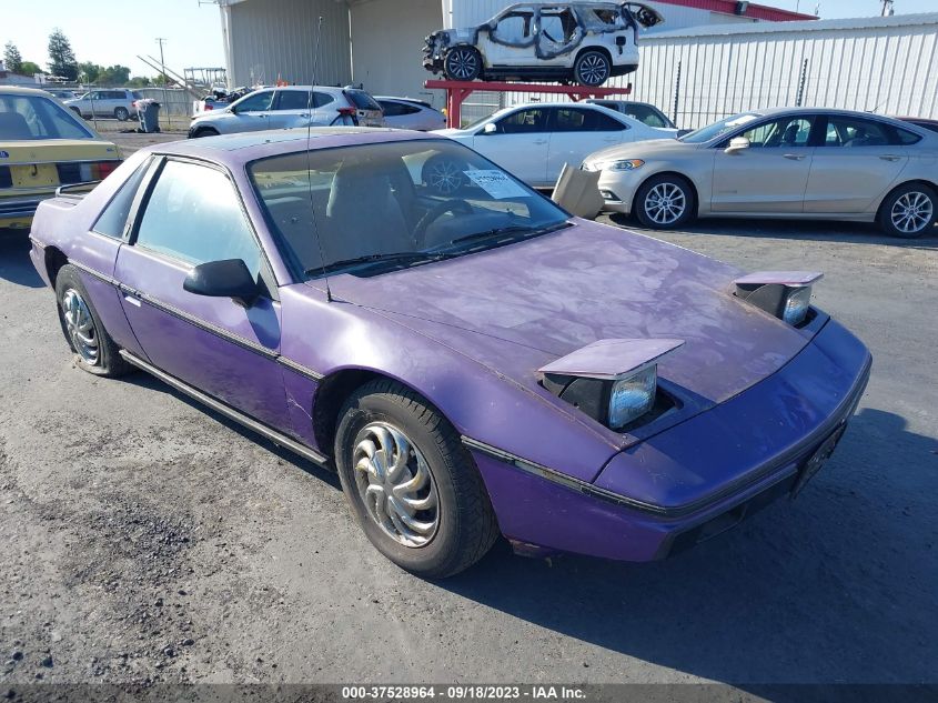 vin: 1G2PM37R5GP209541 1G2PM37R5GP209541 1986 pontiac fiero 2500 for Sale in 94565, 2780 Willow Pass Road, Bay Point, California, USA
