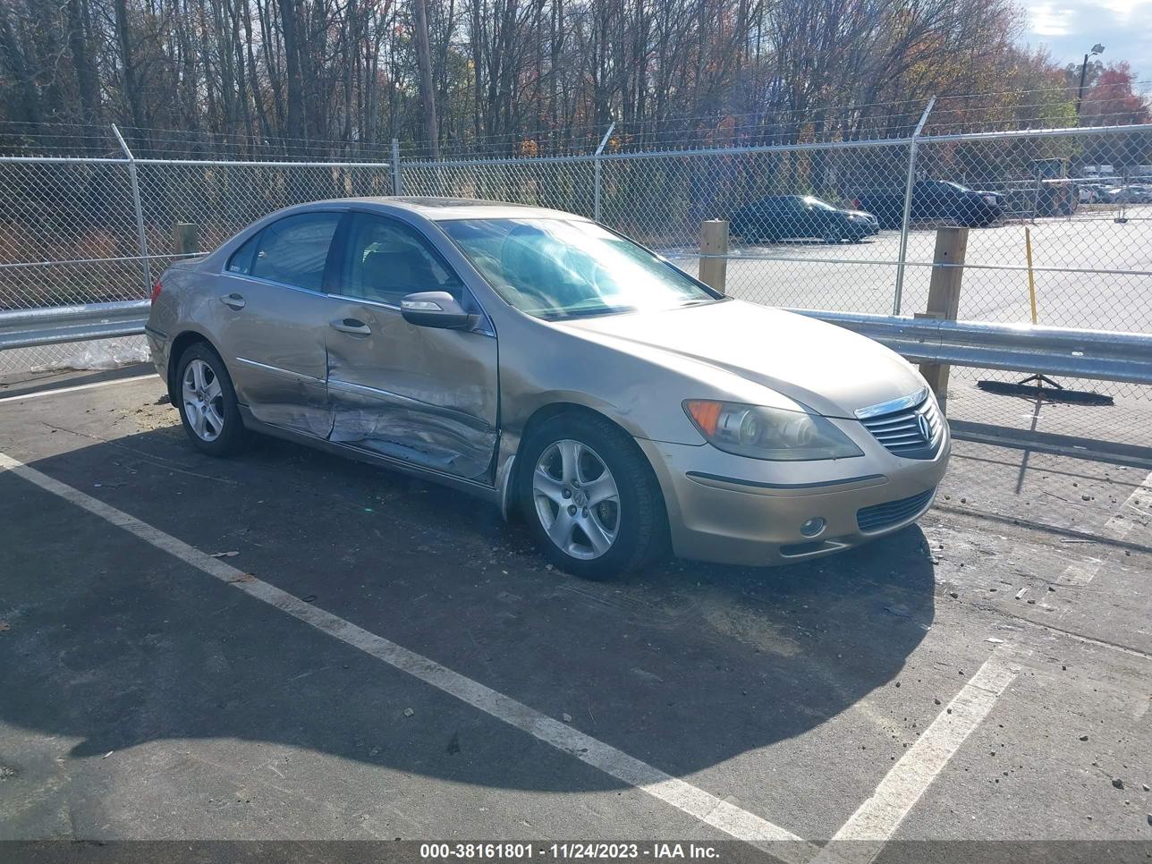 vin: JH4KB16575C007365 JH4KB16575C007365 2005 acura rl 3500 for Sale in 27263, 6695 Auction Road, High Point, USA