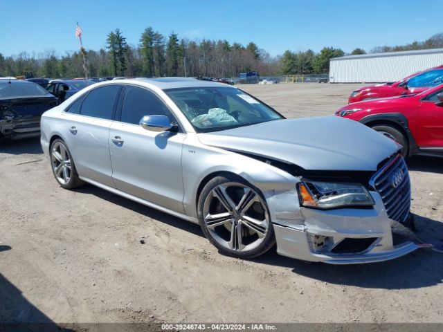 vin: WAUD2AFD8DN027898 WAUD2AFD8DN027898 2013 audi s8 4000 for Sale in US MA - TEMPLETON