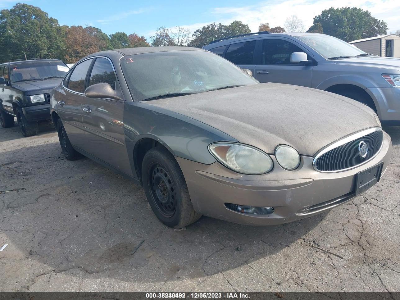 vin: 2G4WC582461254310 2G4WC582461254310 2006 buick lacrosse 3800 for Sale in 30260, 1930 Rex Road, Lake City, USA