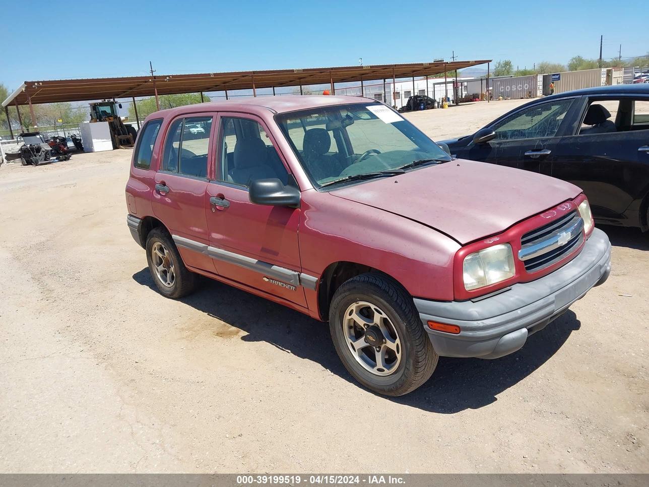vin: 2CNBE13C9Y6911223 2CNBE13C9Y6911223 2000 chevrolet tracker 2000 for Sale in 85714, 4650 E Irvington Rd, Tucson, Arizona, USA