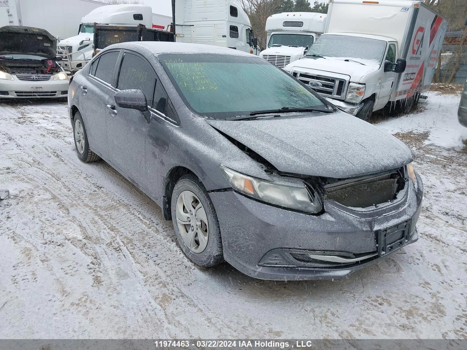 vin: 2HGFB2F45FH024889 2HGFB2F45FH024889 2015 honda civic 1800 for Sale in l4a7x4, 16505 Hwy 48 , Stouffville, Ontario, Canada