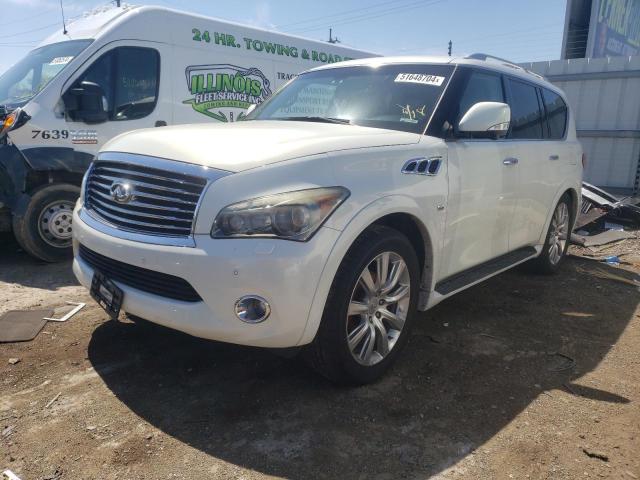 vin: JN8AZ2ND7E9750858 JN8AZ2ND7E9750858 2014 infiniti qx80 5600 for Sale in USA IL Chicago Heights 60411