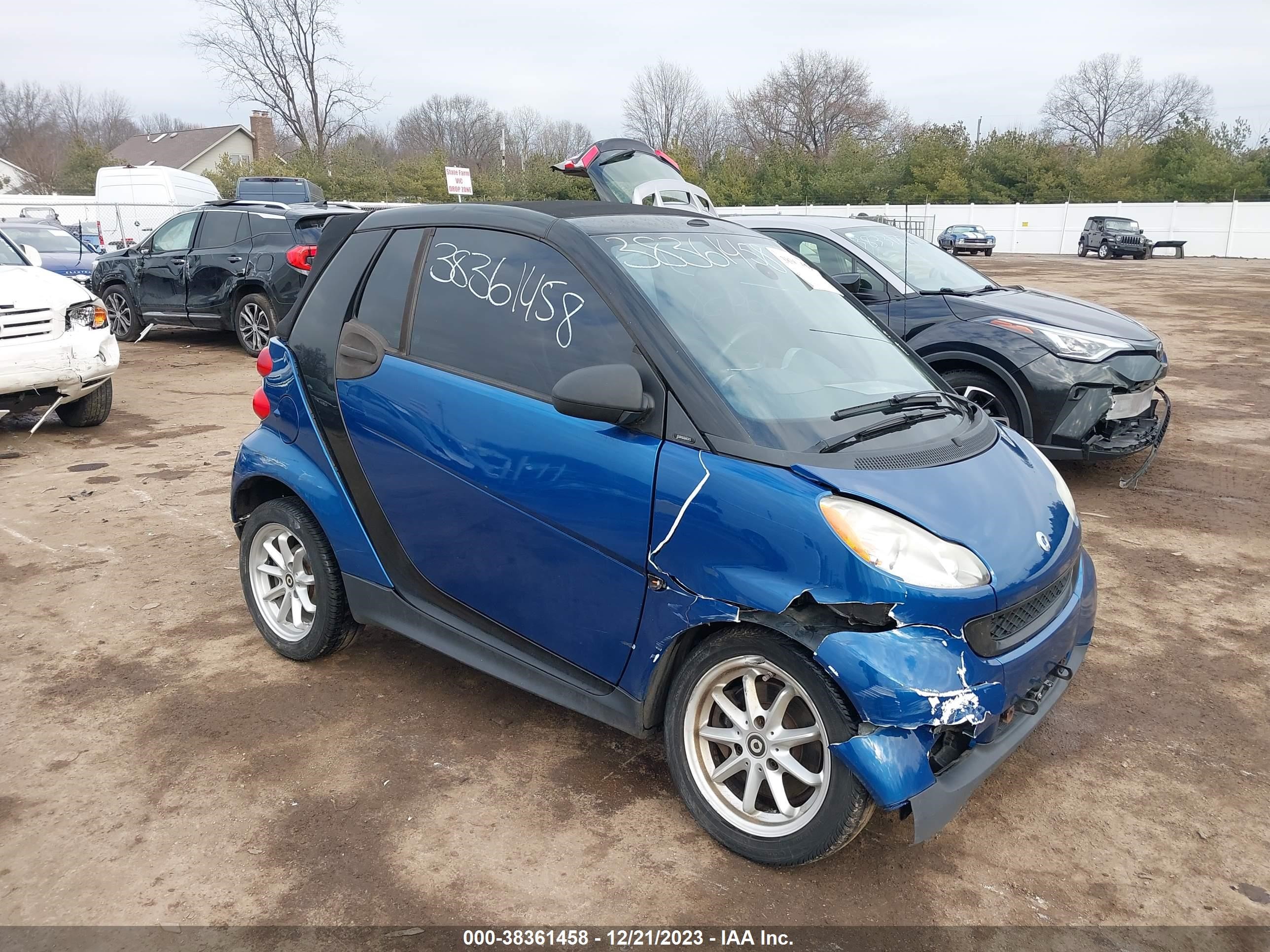 vin: WMEEK31X09K259006 WMEEK31X09K259006 2009 smart fortwo 1000 for Sale in 46619, 25631 State Road 2, South Bend, USA