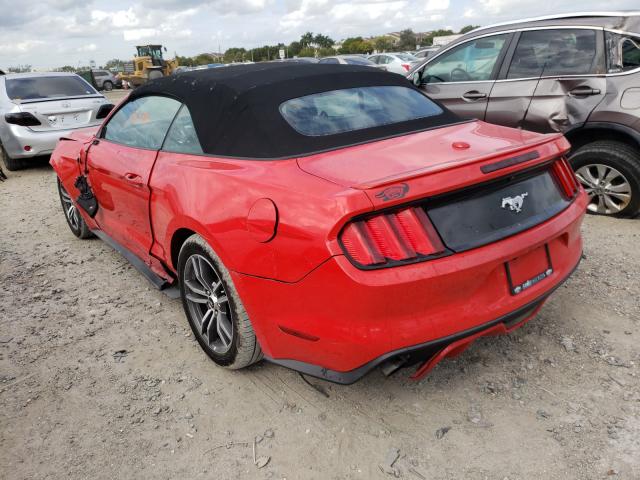 VIN: 1FATP8UH0H5307468 FORD MUSTANG 2017
