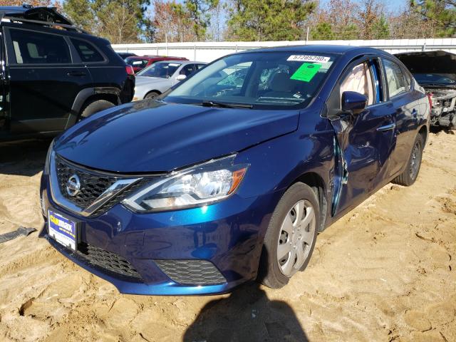 VIN: 3N1AB7APXGY312946 NISSAN SENTRA S 2016