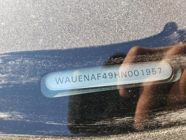 VIN: WAUENAF49HN001957 AUDI A4 PREMIUM 2017
