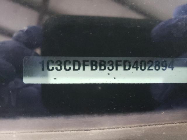 VIN: 1C3CDFBB3FD402894 Dodge Dart Sxt 2015
