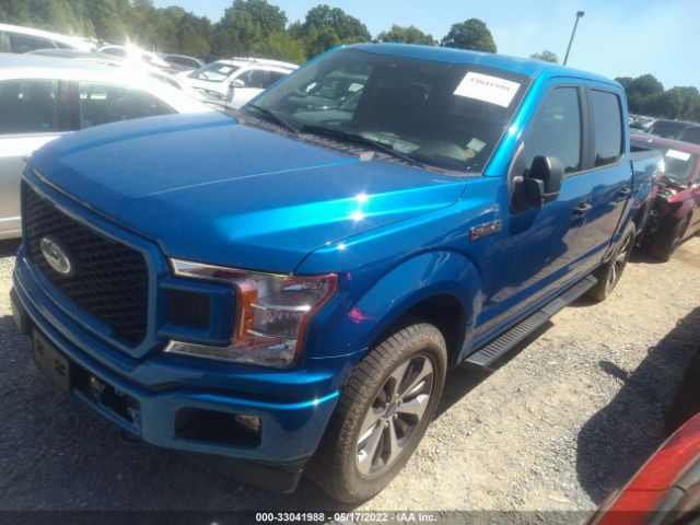 VIN: 1FTEW1EP1KFB75566 FORD F-150 2019