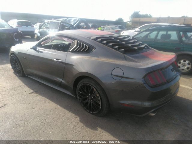 VIN: 1FA6P8CF7F5431487 FORD MUSTANG 2015