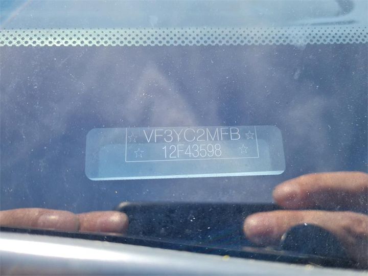 VIN: VF3YC2MFB12F43598 PEUGEOT BOXER 2017