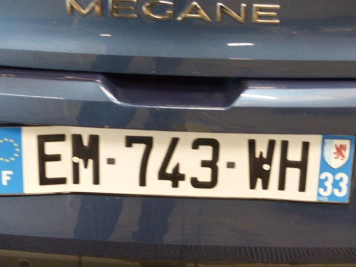 VIN: VF1RFB00258274163 Renault Megane 2017