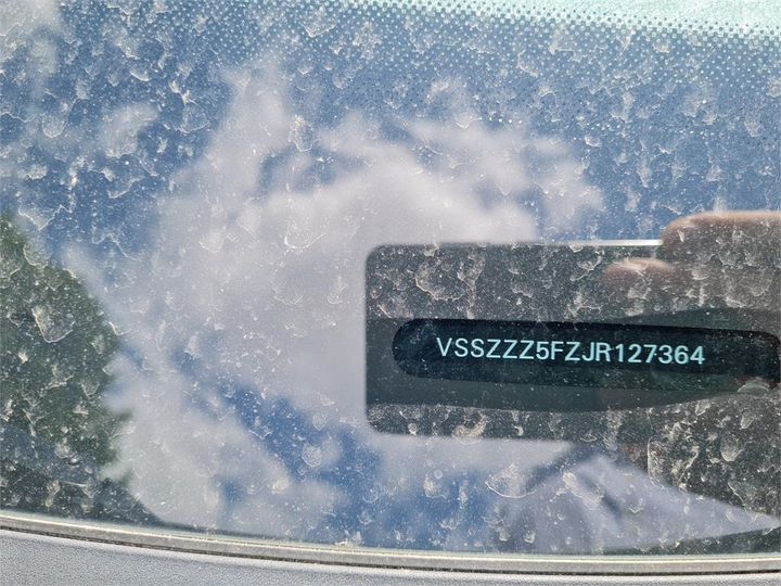 VIN: VSSZZZ5FZJR127364 SEAT LEON 2018