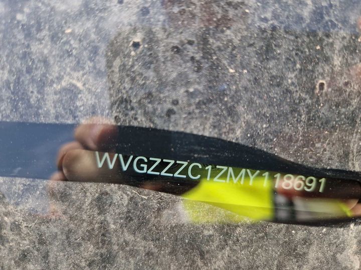 VIN: WVGZZZC1ZMY118691 VW T-CROSS 2021