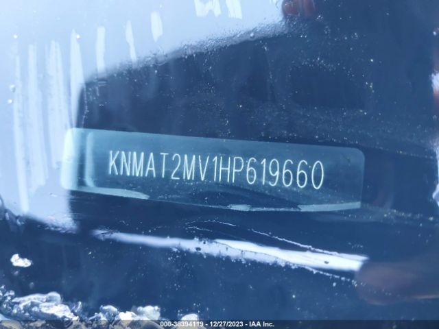 VIN: KNMAT2MV1HP619660 NISSAN ROGUE 2017
